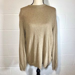 Asos Beige Cable Knit Long Sweater XL
